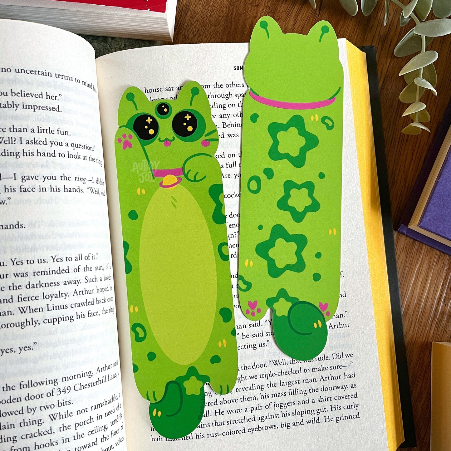 Long Cats Diecut Bookmarks