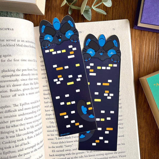 Sneaky Goji Diecut Bookmark