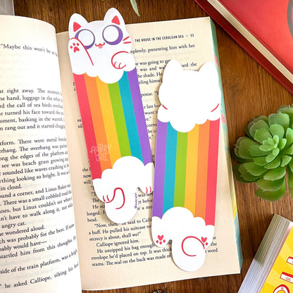 Long Cats Diecut Bookmarks