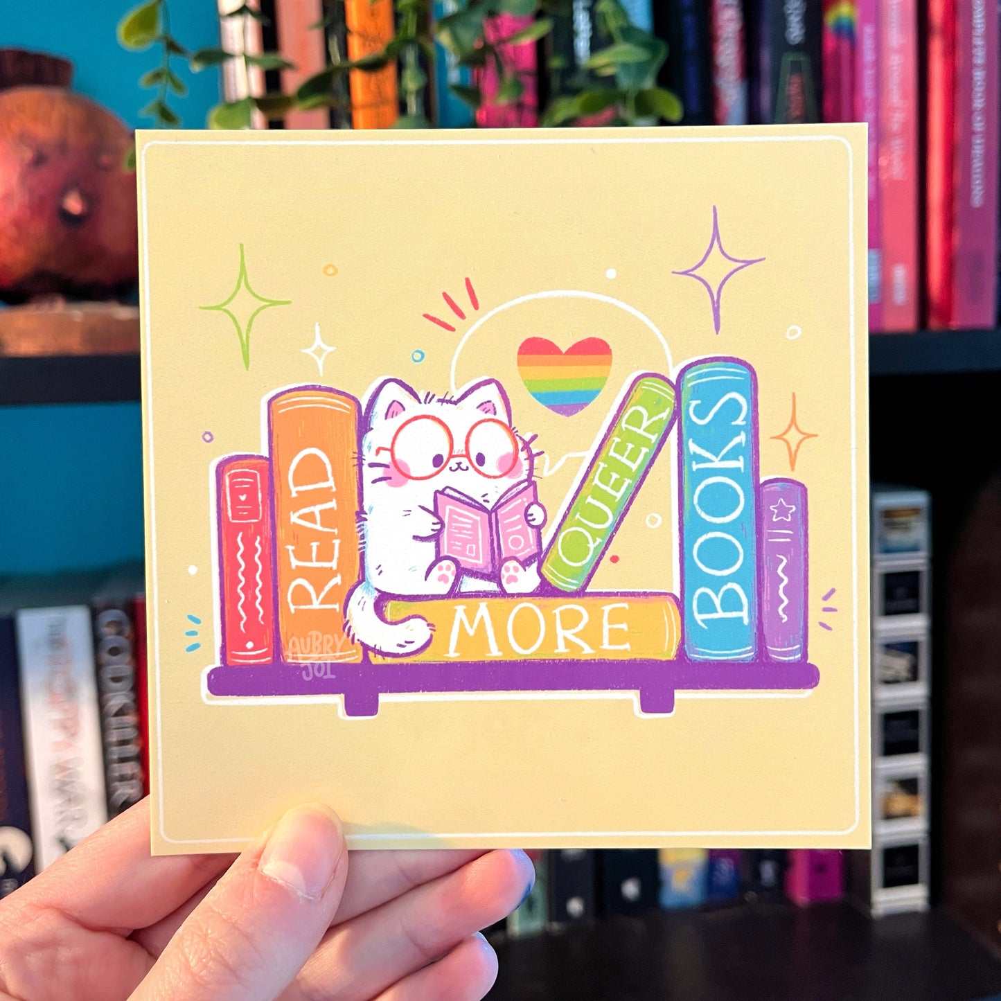 Read Queer Books Art Print