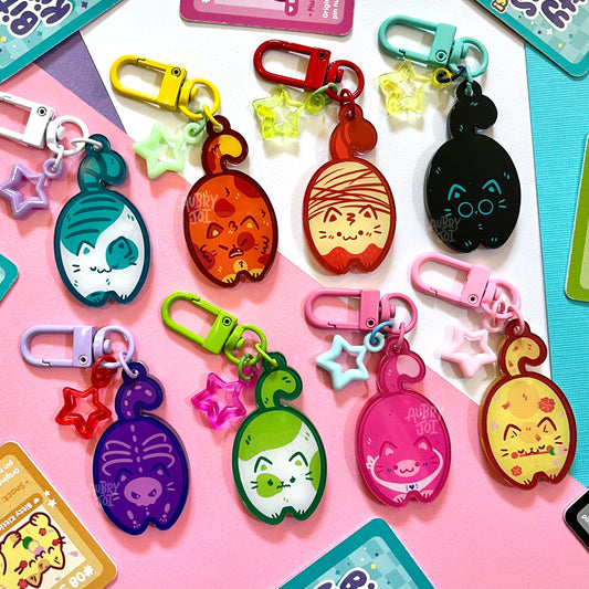 Bitty Kitties Micros Mystery Bag Keychains - Series 1, Wave 1